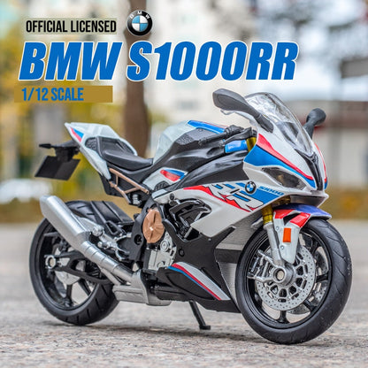 Version miniature de la moto BMW S1000RR