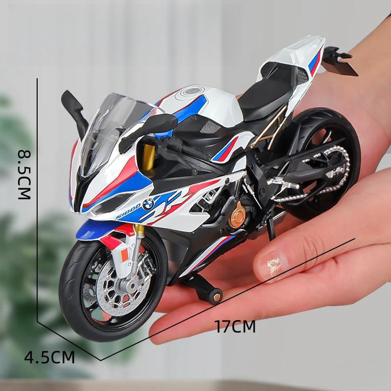 Version miniature de la moto BMW S1000RR