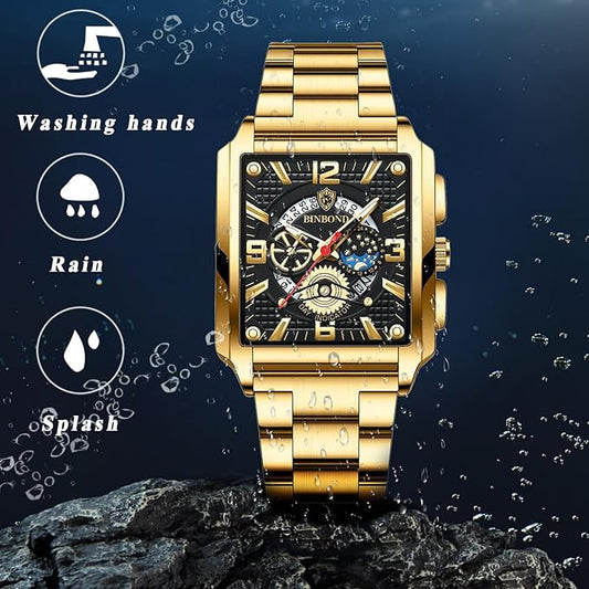 BINBOND marque hommes montre TOP qualité