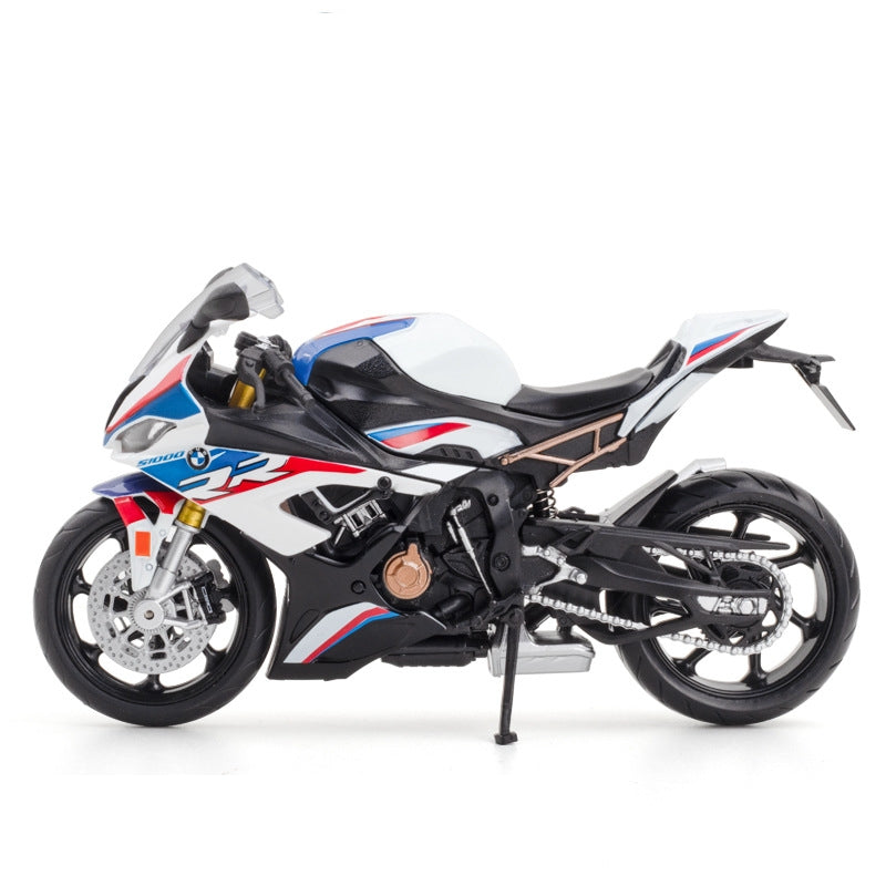 Version miniature de la moto BMW S1000RR